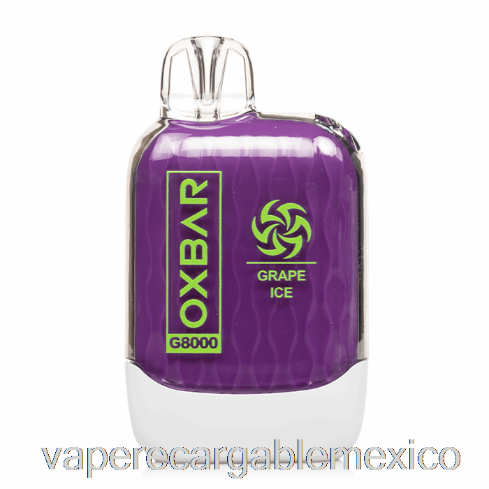 Vape Recargable Oxbar G8000 Desechable Uva Hielo